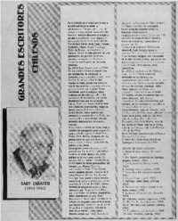 Grandes escritores chilenos