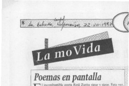 Poemas en pantalla