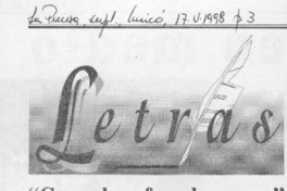 "Carmelo se fue a la guerra"  [artículo] Matías Rafide.