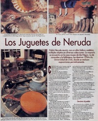 Los juguetes de Neruda