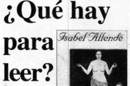 Qué hay para leer?
