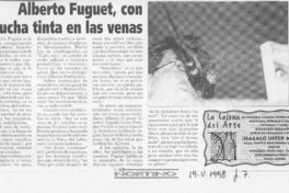 Alberto Fuguet, con mucha tinta en las venas  [artículo].
