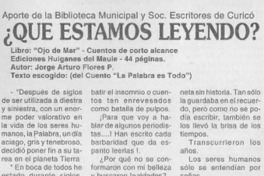 "Ojo de mar"  [artículo].