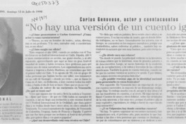 "No hay una versión de un cuento igual a otra"