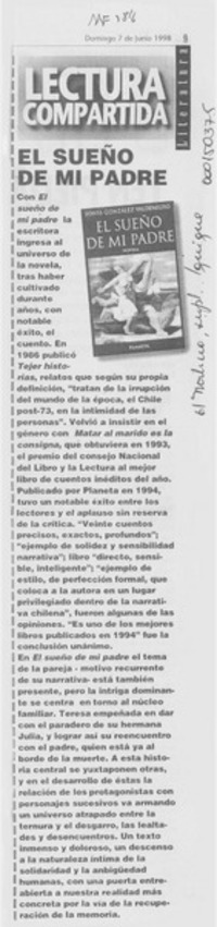 El sueño de mi padre