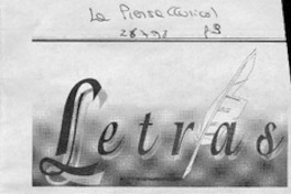 Tal cual (XIII) extraño interludio  [artículo] Filebo.