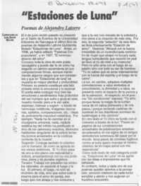 "Estaciones de luna"  [artículo] Luis Agoni Molina.