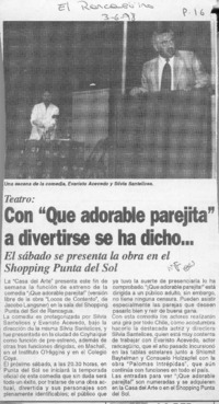 Con "Qué adorable parejita" a divertirse se ha dicho --