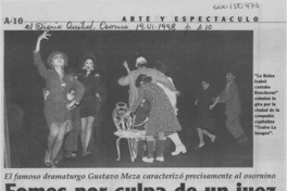 Fomes por culpa de un juez