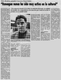 "Rancagua nunca ha sido muy activa en lo cultural"