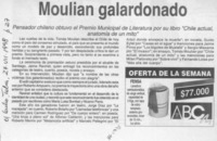 Moulian galardonado  [artículo].