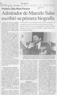Admirador de Marcelo Salas escribió su primera biografía  [artículo].