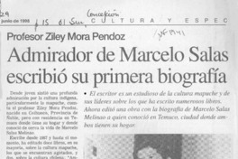 Admirador de Marcelo Salas escribió su primera biografía  [artículo].