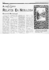 Relatos en nebulosa