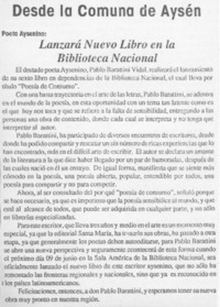 Desde la comuna de Aysén