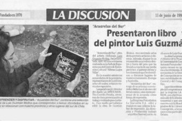 Presentaron libro del pintor Luis Guzmán  [artículo].