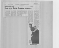 Una casa vacía, llena de secretos