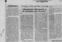 Benjamín Morgado y el sentido del humor  [artículo] Magdiel Gutiérrez Pérez.