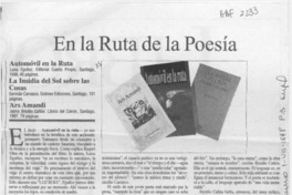 En la ruta de la poesía  [artículo] Jessica Atal.
