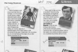 Libros  [artículo] Carlos Maldonado.