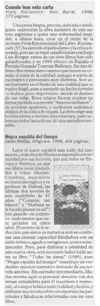 Negra espalda del tiempo