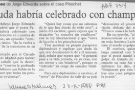 "Neruda habría celebrado con champán"