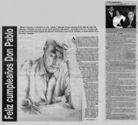 Feliz cumpleaños don Pablo