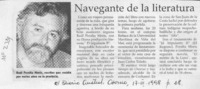 Navegante de la literatura  [artículo].
