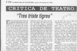 "Tres tristes tigres"  [artículo] Marina de Navasal.