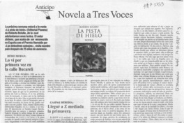 Novela a tres voces  [artículo].