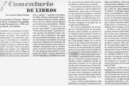 "La tragedia del Titanic"  [artículo] Antonio Rojas Gómez.