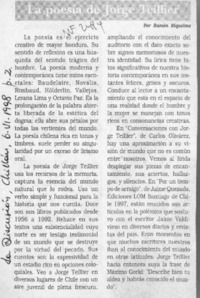 La poesía de Jorge Teillier