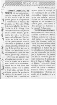 Cronos  [artículo] Carlos René Ibacache I.