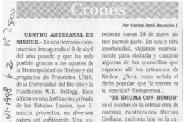 Cronos  [artículo] Carlos René Ibacache I.