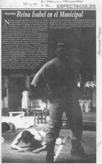Reina Isabel en el Municipal  [artículo].