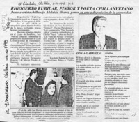 Rigoberto Rubilar, pintor y poeta chillanvejano  [artículo].