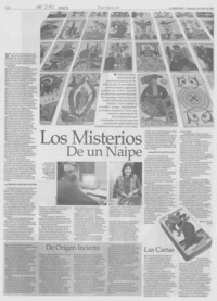 Los misterios de un naipe