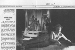 Entre la carcajada y la orgía  [artículo] Rigoberto Carvajal.