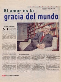 El amor es la gracia del mundo