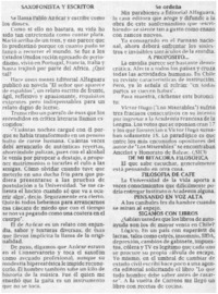 Saxofonista y escritor