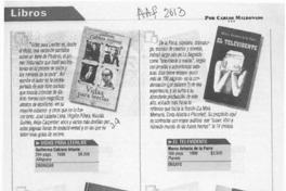 Libros  [artículo] Carlos Maldonado.