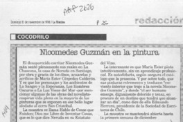 Nicomedes Guzmán en la pintura  [artículo].