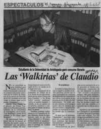 Las "Walkirias" de Claudio