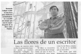 Las Flores de un escritor  [artículo].