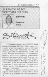 Construyendo opciones  [artículo].