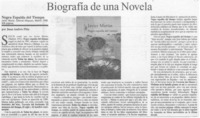 Biografía de una novela