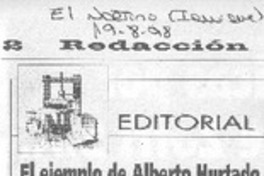 El Ejemplo de Alberto Hurtado