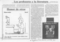 Los profesores y la literatura