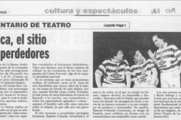 La banca, el sitio de los perdedores  [artículo] Leopoldo Pulgar I.