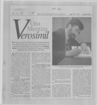 Una mentira verosímil